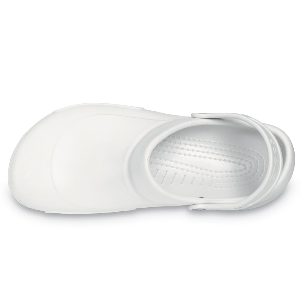 Crocs Bistro Clog Arbetsskor Unisex White
