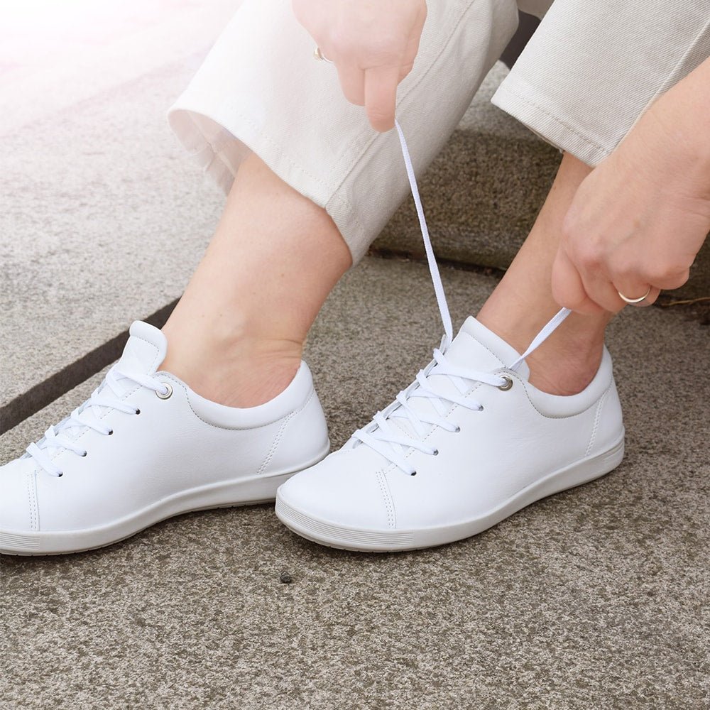 Minfot Aveny Sneaker Dam Skinn Vit